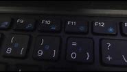 Activate Backlit keyboard. Dell Latitude E7450