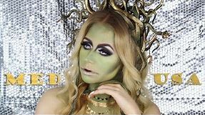 Medusa Halloween Makeup Tutorial + DIY Snake Headpiece | The Beauty Vault