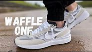 $100 SACAI’S?? Nike Waffle One Review & On Foot