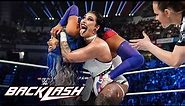 Rhea Ripley vs. Zelina Vega - SmackDown Women's Championship Match: WWE Backlash 2023 highlights