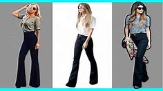 15 Unique Outfit Ideas You Can Create With Black Bootcut Jeans
