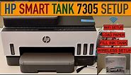 HP Smart Tank 7305 Setup, WiFi setup, Install Print head, Fill Ink Tank, Alignment, Setup iPhone.