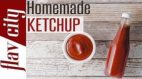 How To Make Homemade Ketchup - Sugar Free, Keto & Paleo - Bobby's Kitchen Basics