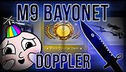 CS:GO M9 BAYONET DOPPLER UNBOXING
