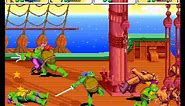 Teenage Mutant Ninja Turtles: Turtles in Time arcade 4 player Netplay 60fps