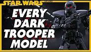 Every Phase and Model of Dark Trooper in Star Wars Canon and Legends