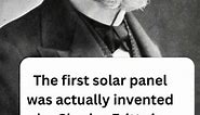 The History of Solar Panels: Who Invented the First Solar Panel? | #solar | #history | #solartips