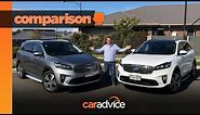 Kia Sorento GT-Line comparison: petrol v diesel, which is best? | CarAdvice