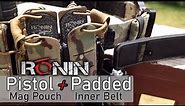 Rōnin Pistol Pouches - Rōnin Padded Inner Belt : Rōnin Senshi Belt update