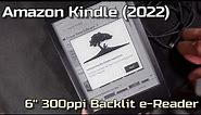 Amazon Kindle (2022) - New Edition! 6" 300ppi Backlit Crisp Display 16GB