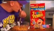John Cena Loves His Fruity Pebbles At Elimination Chamber