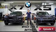 2021 BMW X7 vs 2021 BMW X5. Reviewing the X7 in depth! Car Reels | Episode 9