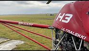 Dynali H3 ultralight helicopter delivery