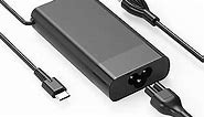 90W 65W Hp USB C Laptop Charger-for-HP-Spectre-x360-EliteBook TPN-DA08 904082-003 904144-850 ADP-90FE L45440-003 2LN85AA#ABA 2LN85AA 1040 G4 USB-C Type C Computer AC Adapter Power Cord