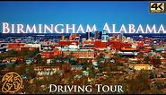 Birmingham Alabama AL Travel City Tour 4k Downtown Tour