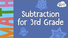 Subtraction Worksheets | 3rd Grade | Math | Kids Academy