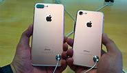 iPhone 7 & iPhone 7 Plus : Rose Gold,Gold and Silver