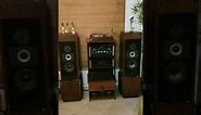 Acoustic Research AR 9 speakers And McIntoch