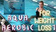 Aqua Aerobic : effective weight loss cardio workout. Par 1. BURN