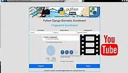 Python Django Biometric Web DEMO using DigitalPersona 4500 Finger Scanner