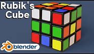 Photorealistic Rubik's Cube (Blender 2.8 Tutorial)