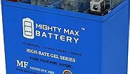Mighty Max Battery YT12B-4 GEL 12V 10Ah Replacement Battery Compatible with Yamaha GS GT12B-4