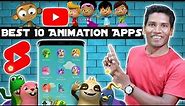 Best 10 Mobile Apps For Animation\Cartoon Video | How To Make Cartoon Video With Mobile