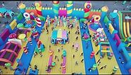World's largest bounce house for adults