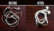 How to Clean Dirty Earphones Wire at Home - Whitening Formula