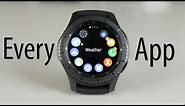 Every Samsung Gear S3 App, In Depth Review