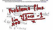 Problems Plus Example 5: Introducing a New Variable to Solve Problems
