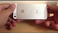 iPhone 5 White unboxing