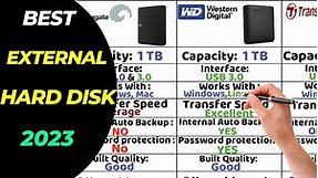 Best 1TB Hard Disk Drives for PC/Laptop in 2023 | WD | Seagate | Transcend | Toshiba