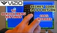 How to Access VIZIO TV service menu | VIZIO TV Hidden Menu | Proven Tested Code | 100% worked