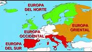 Países de Europa: Localización y Capitales. #paises #europa #paisesdelmundo