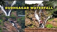 Dudhsagar Waterfall | Dudhsagar Waterfall Trekking | How To Reach Dudhsagar Waterfall Goa