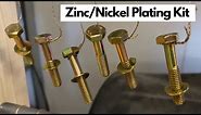 Zinc/Nickel Plating Kit by Classic Plating UK - First Impressions/Results!