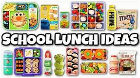 Making Snackle Boxes & "Sushi" Lunches + MORE Fun and Easy School Lunch Ideas