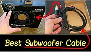 ✅Best Subwoofer RCA Cable for 5.2 Home Theater System | 2x Klipsch 12” Subwoofer Setup Review