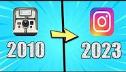The Evolution of the Instagram Logo (2010-2023)