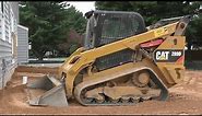 Back Filling and Grading with CAT 289D Skid Steer