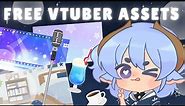 【Vtuber Tutorial】A Website with Free Backgrounds, Overlay Elements and Assets for Vtubers - OKUMONO