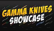 CS:GO - Gamma Knife Showcase (All Gamma Knives Overview)