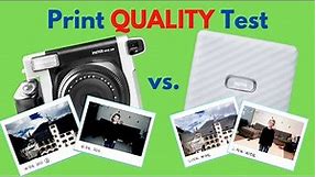 Fujifilm Instax LINK WIDE vs WIDE 300 - Print Quality Test Review