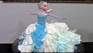 How To Make A Frozen Elsa Cake / Cake Decorating