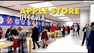 Apple Store, Ottawa Canada 🇨🇦 full tour 4K UHD walking 2023
