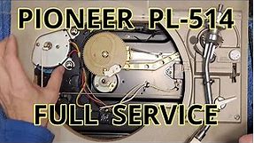 Pioneer PL-514: Full Service