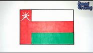 How to Draw The Flag of Oman
