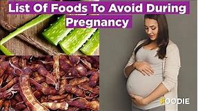 List Of Foods To Avoid During Pregnancy - Foods & Beverages to Avoid During Pregnancy