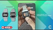 Casio World Time A500WA Vintage Watch Review VS Casio A159 & A100WE